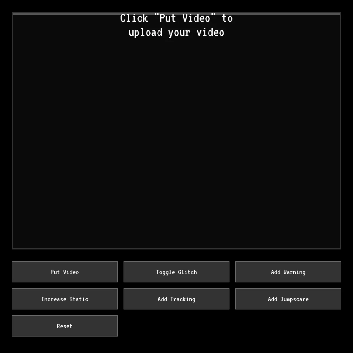Analog Horror Video Creator