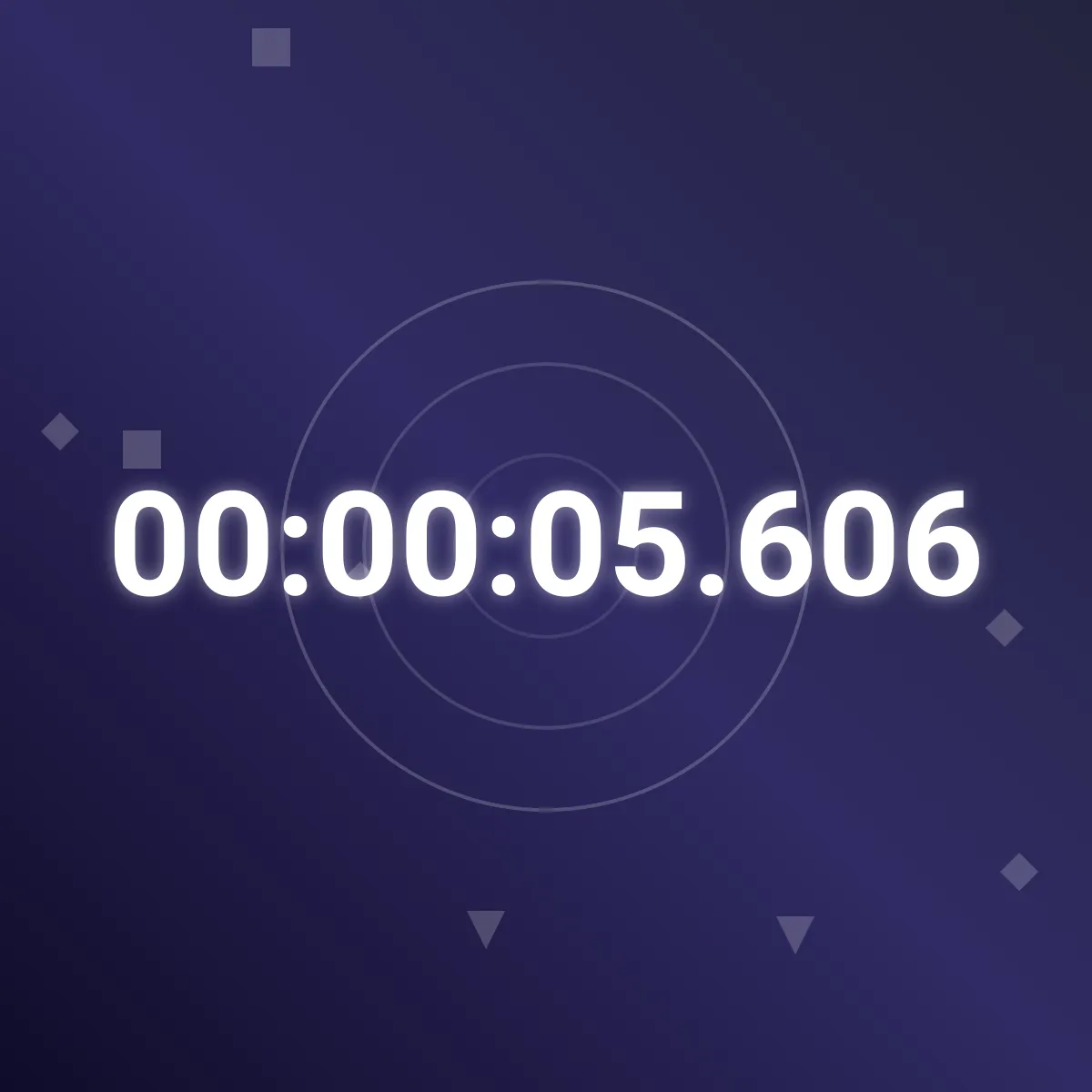 A Timer and nothing else