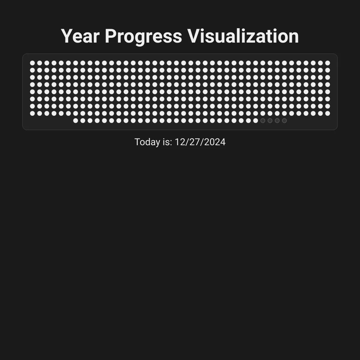 the project is loading