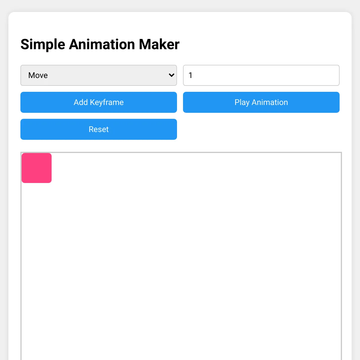 the project is loading