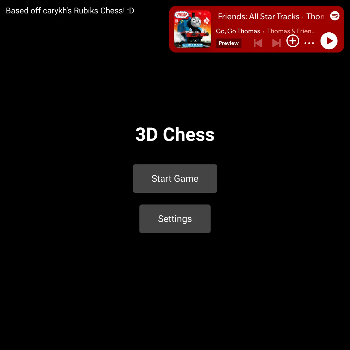 the project is loading