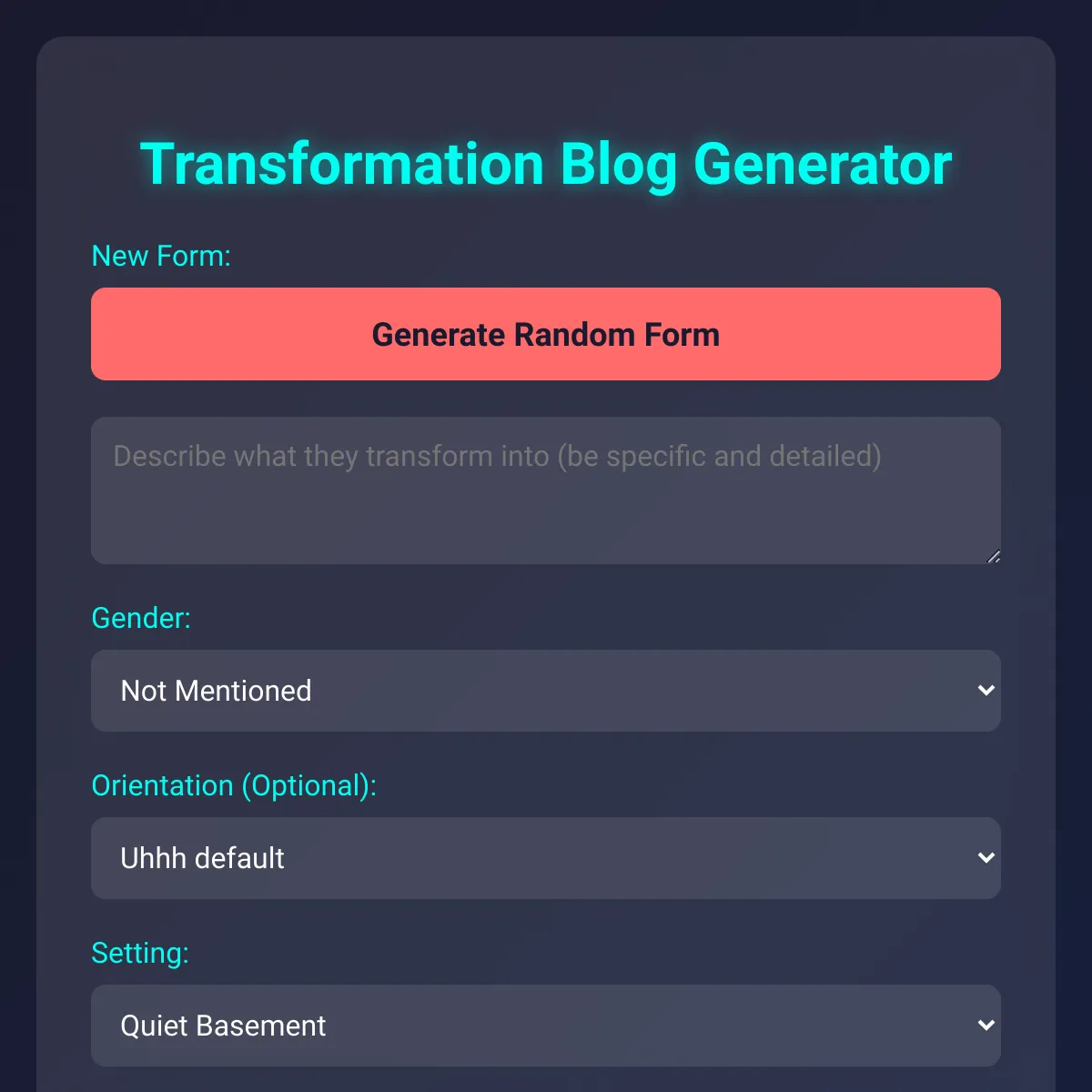 the project is loading
