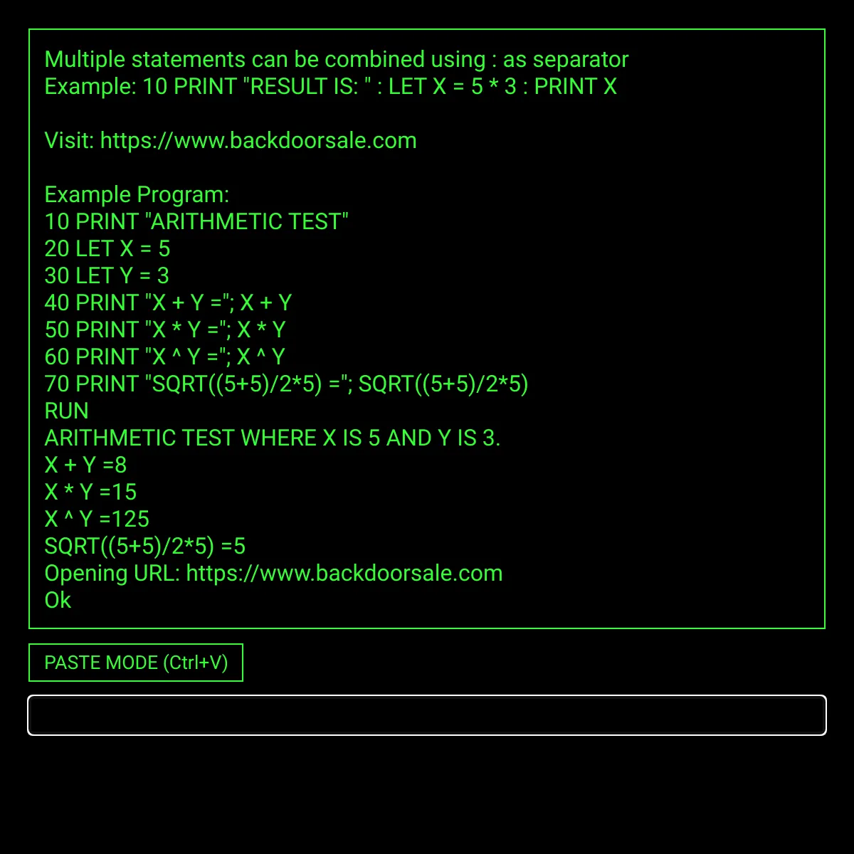 the project is loading