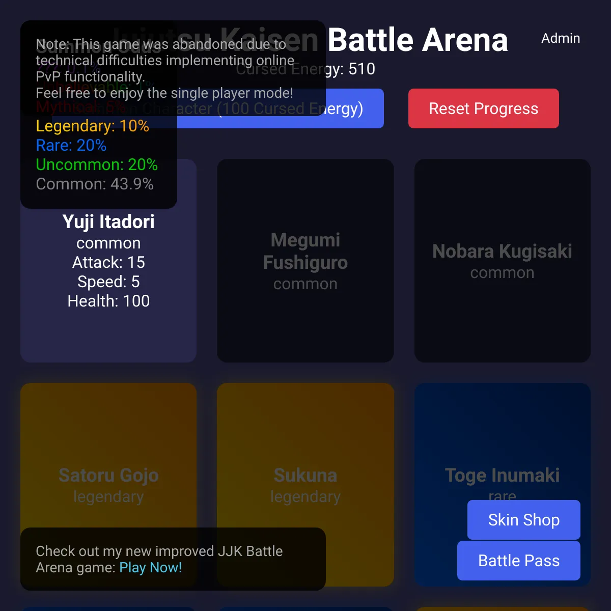 the project is loading