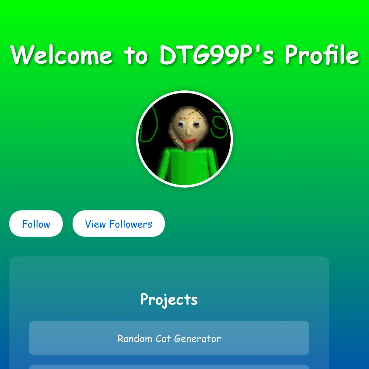 the project is loading