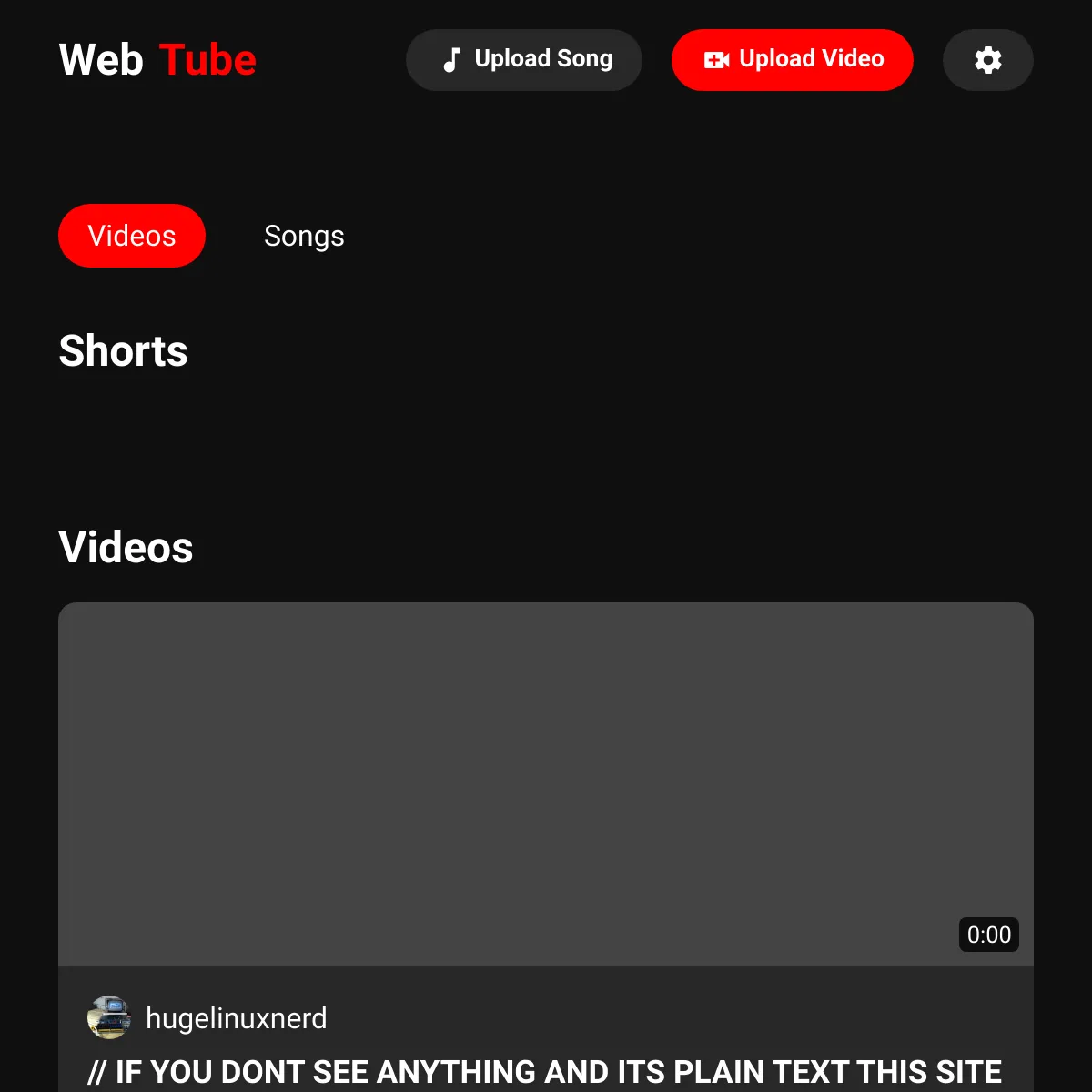 the project is loading