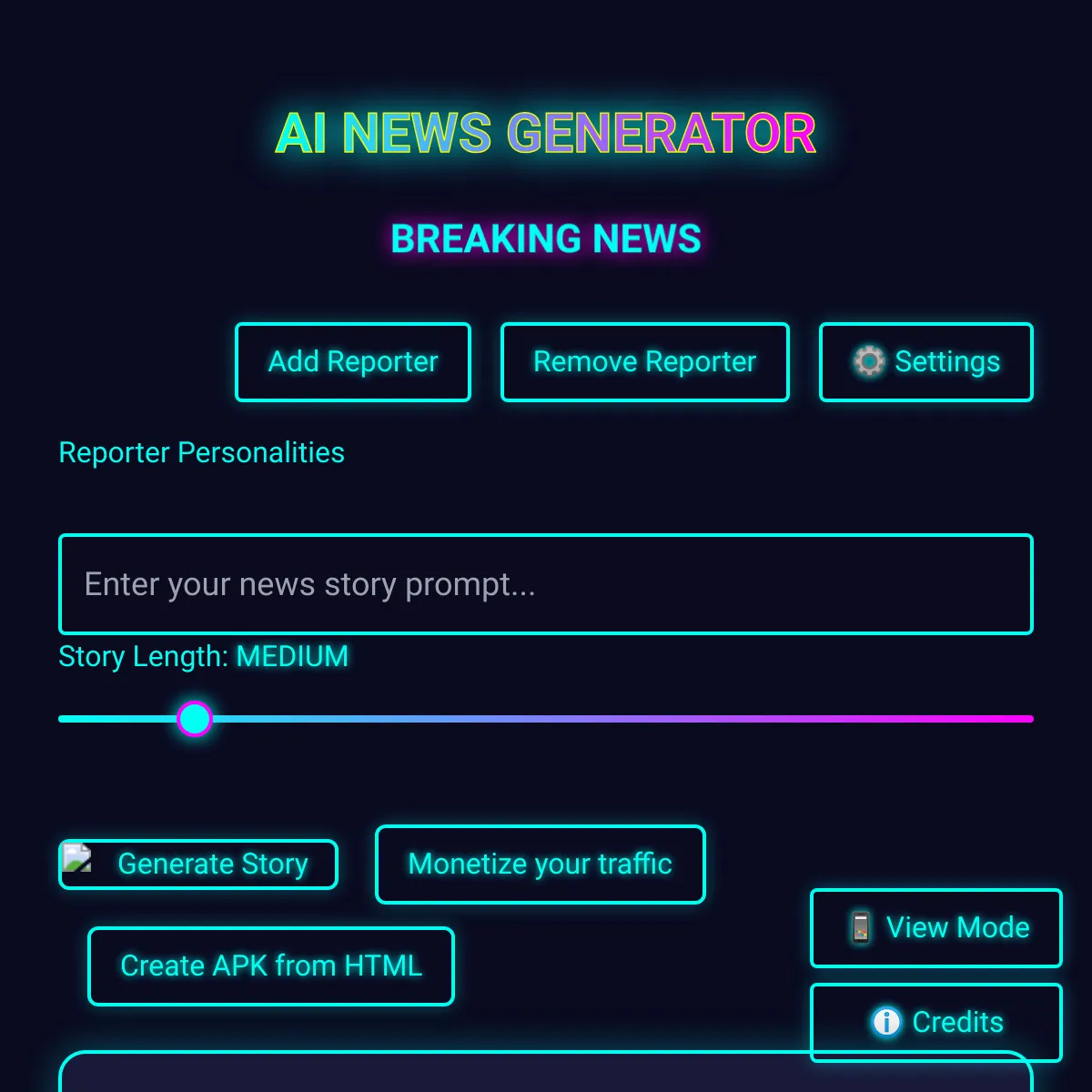 the project is loading