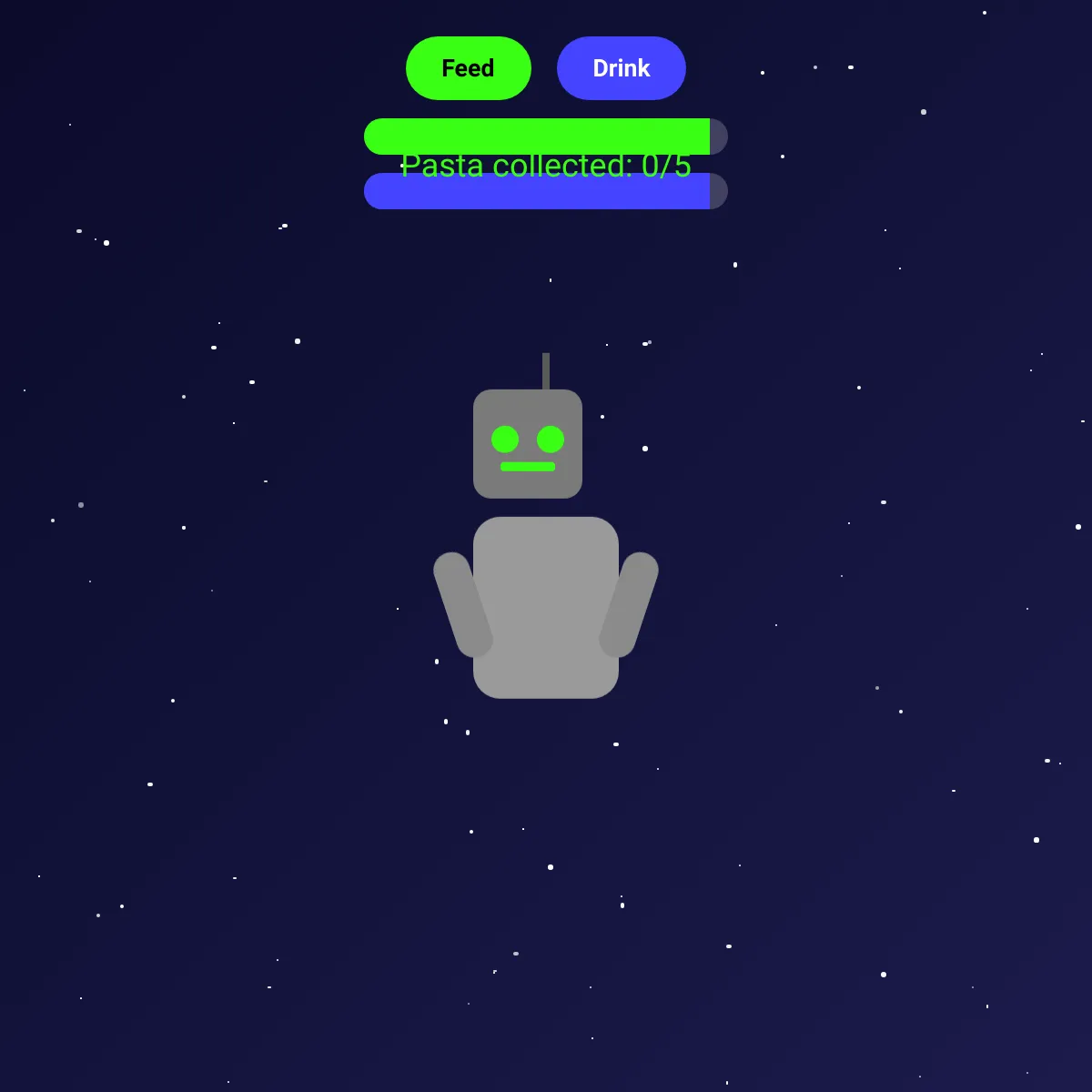 the project is loading