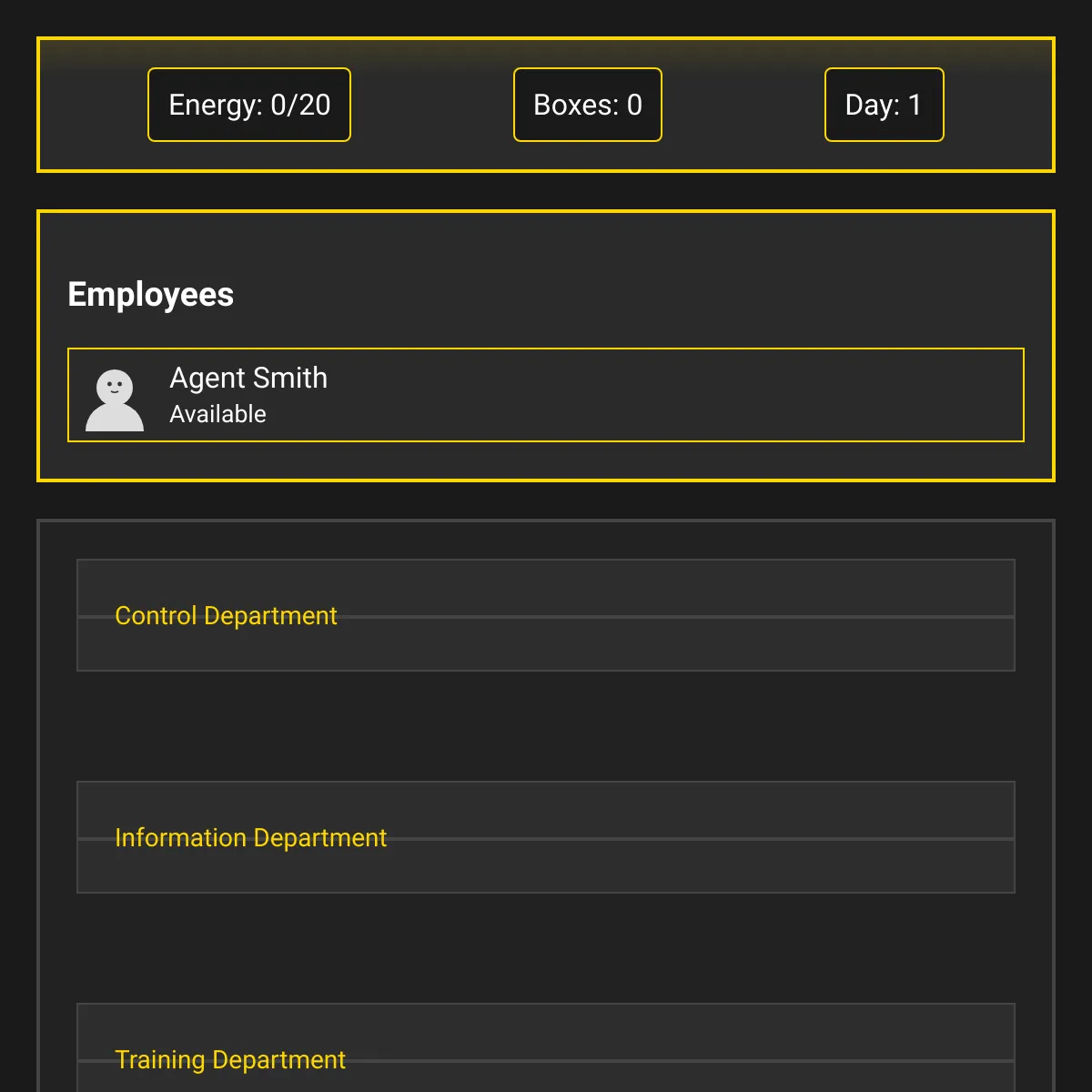 the project is loading
