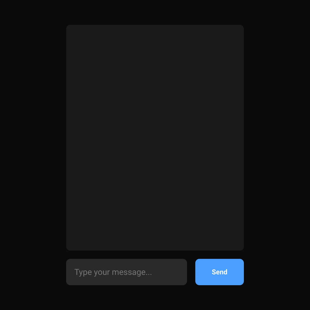 the project is loading