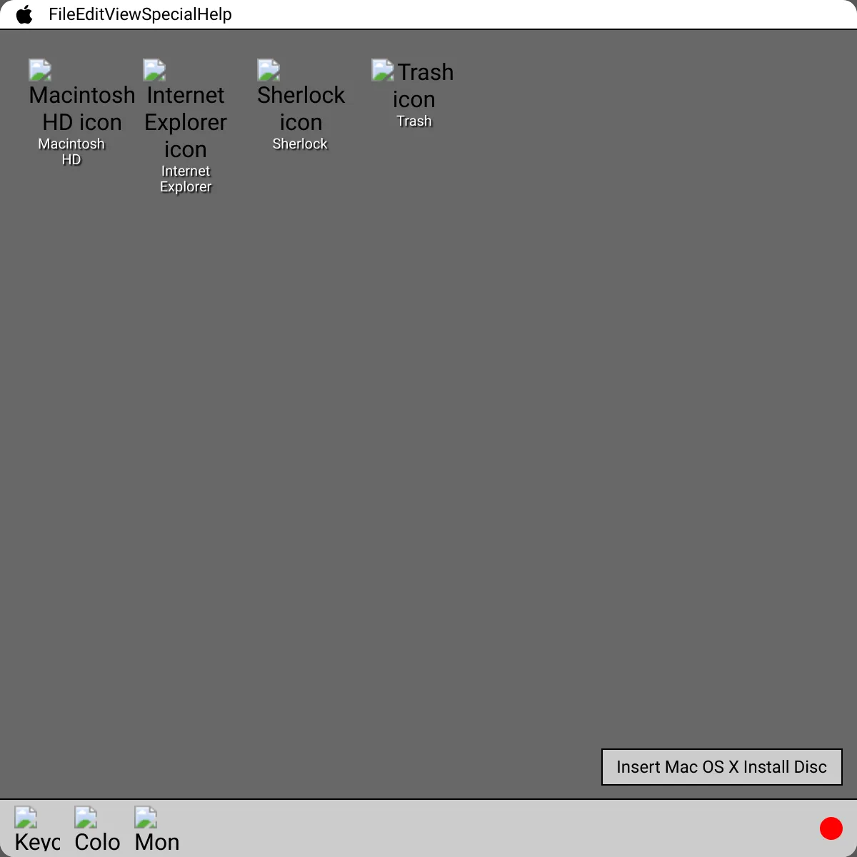 the project is loading