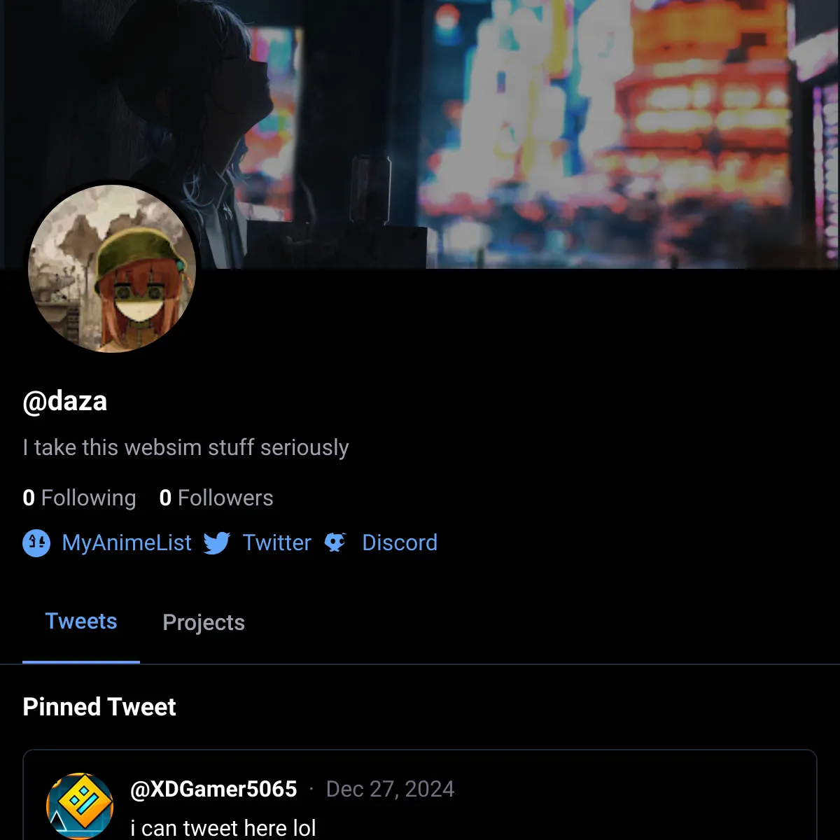 the project is loading