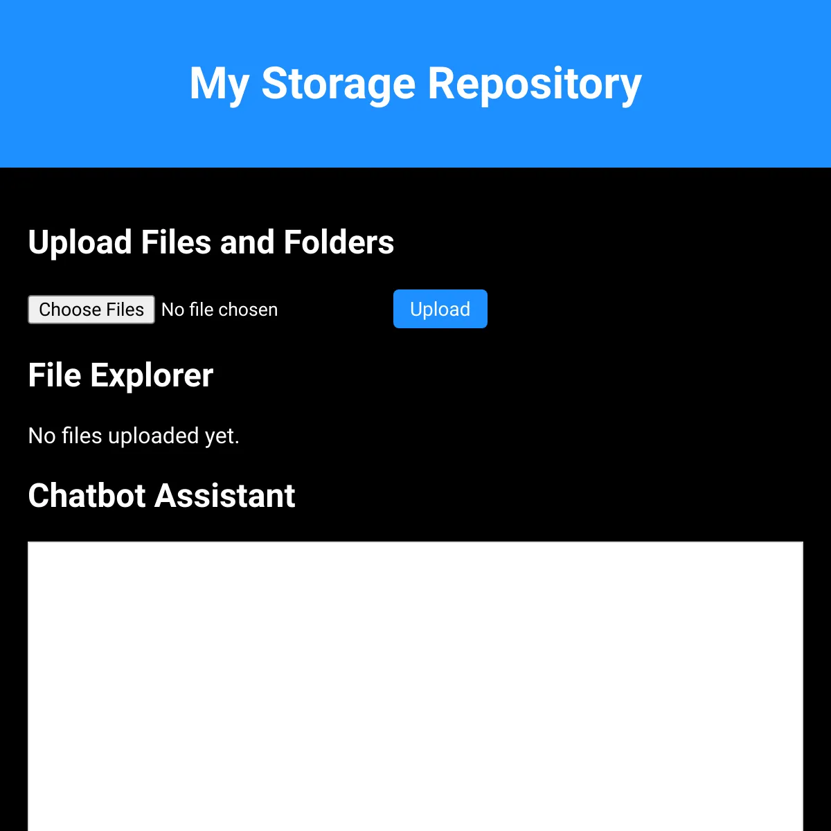 the project is loading