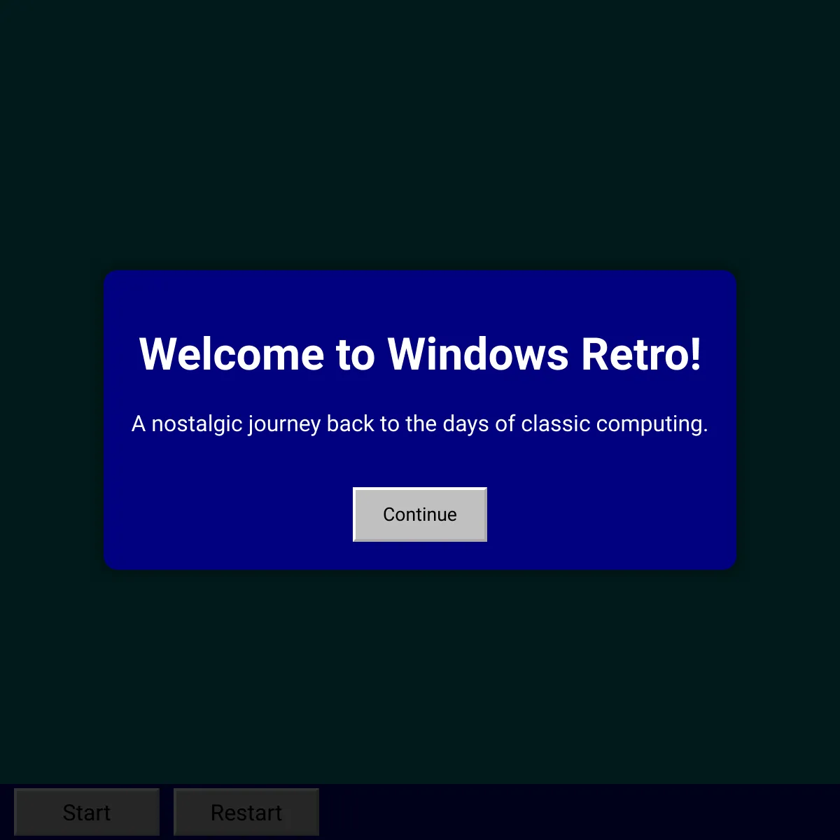 the project is loading