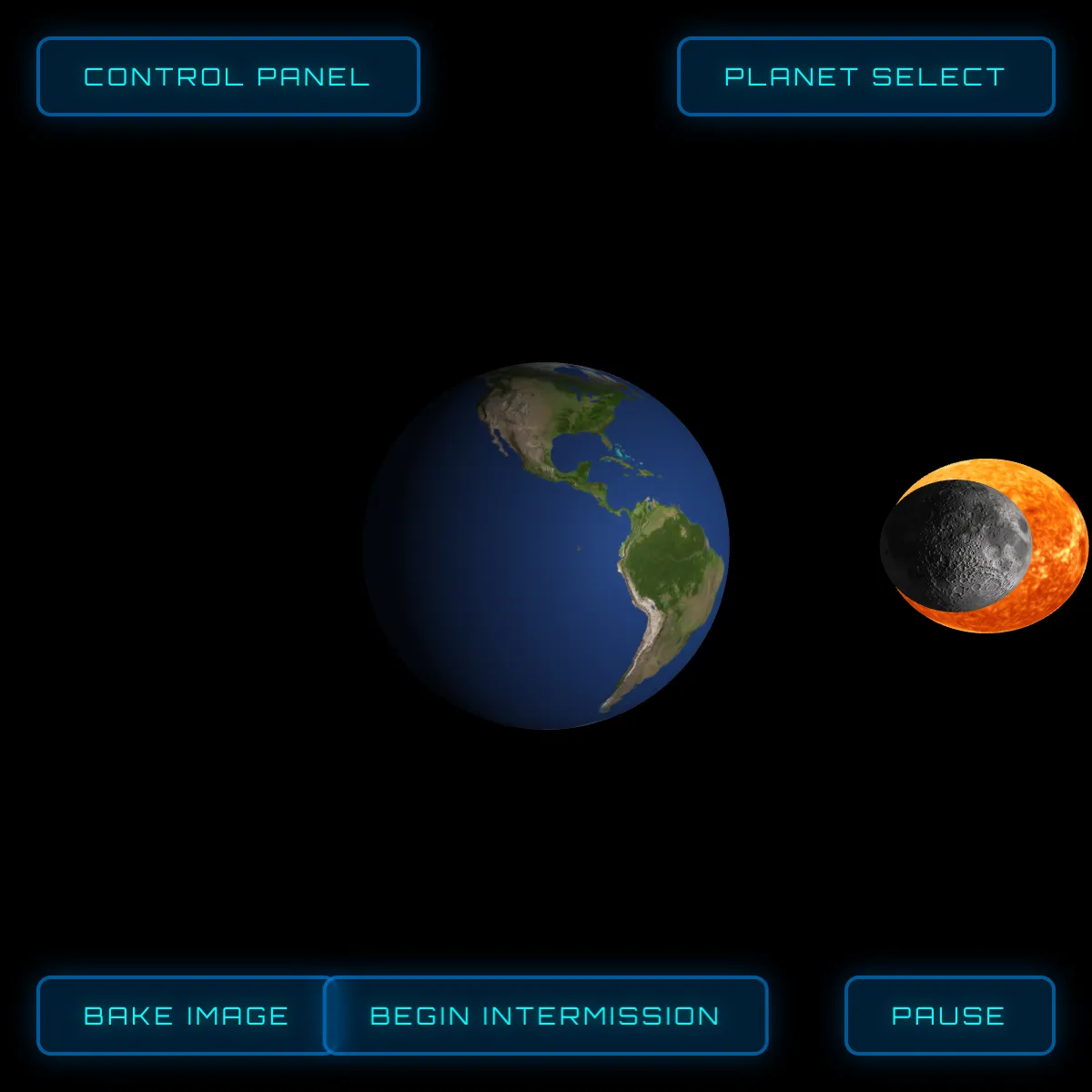 the project is loading