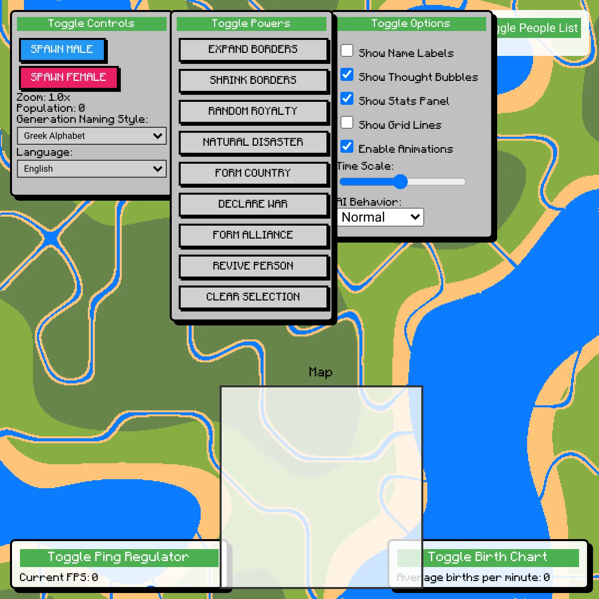Civilization Simulator