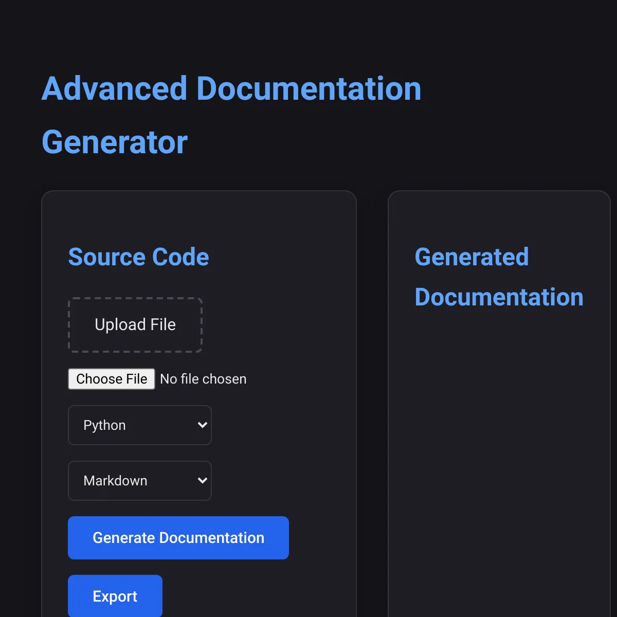 the project is loading