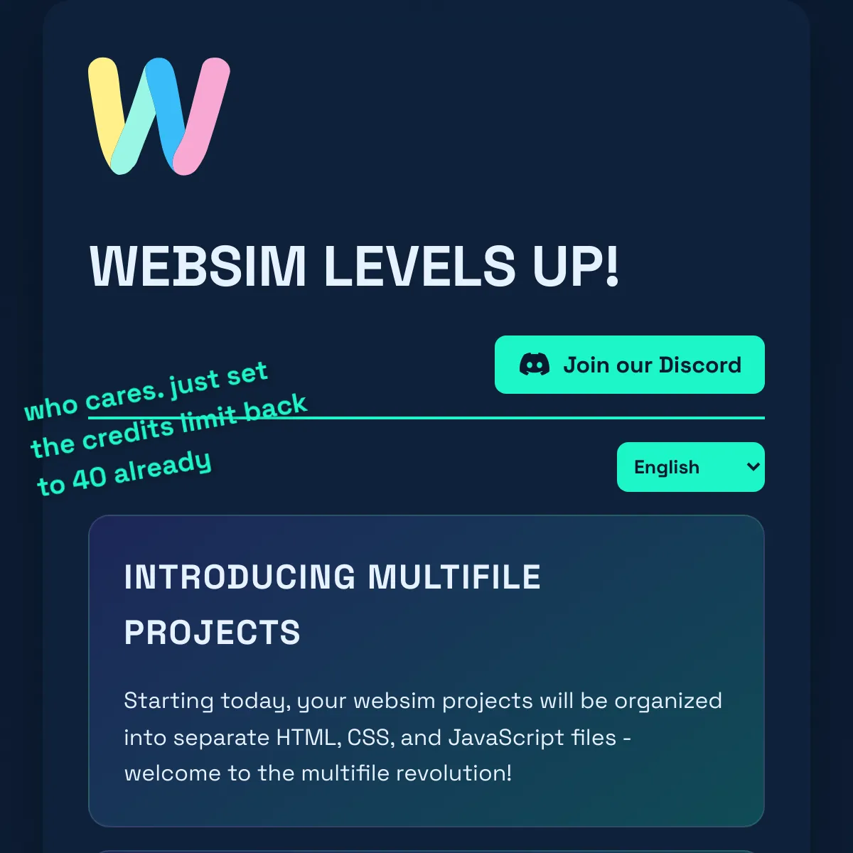 the project is loading