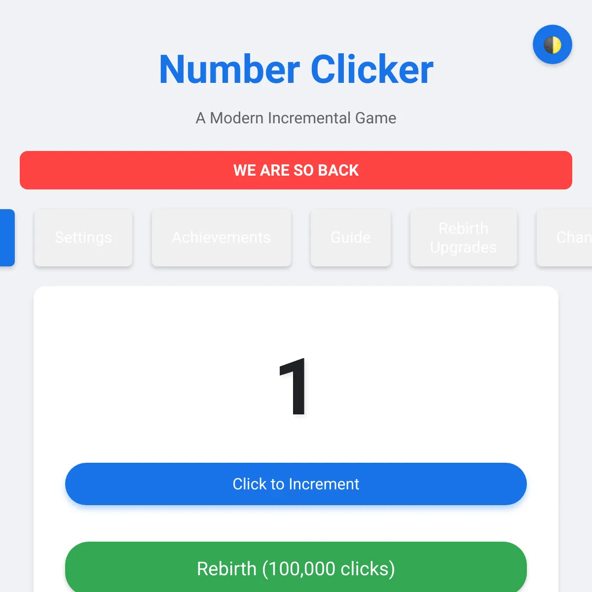 the project is loading