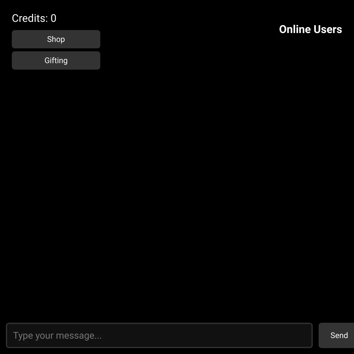 void chat