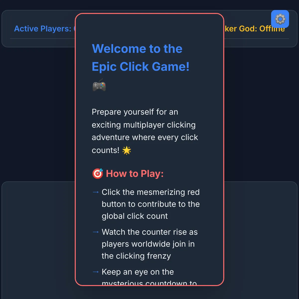 the project is loading