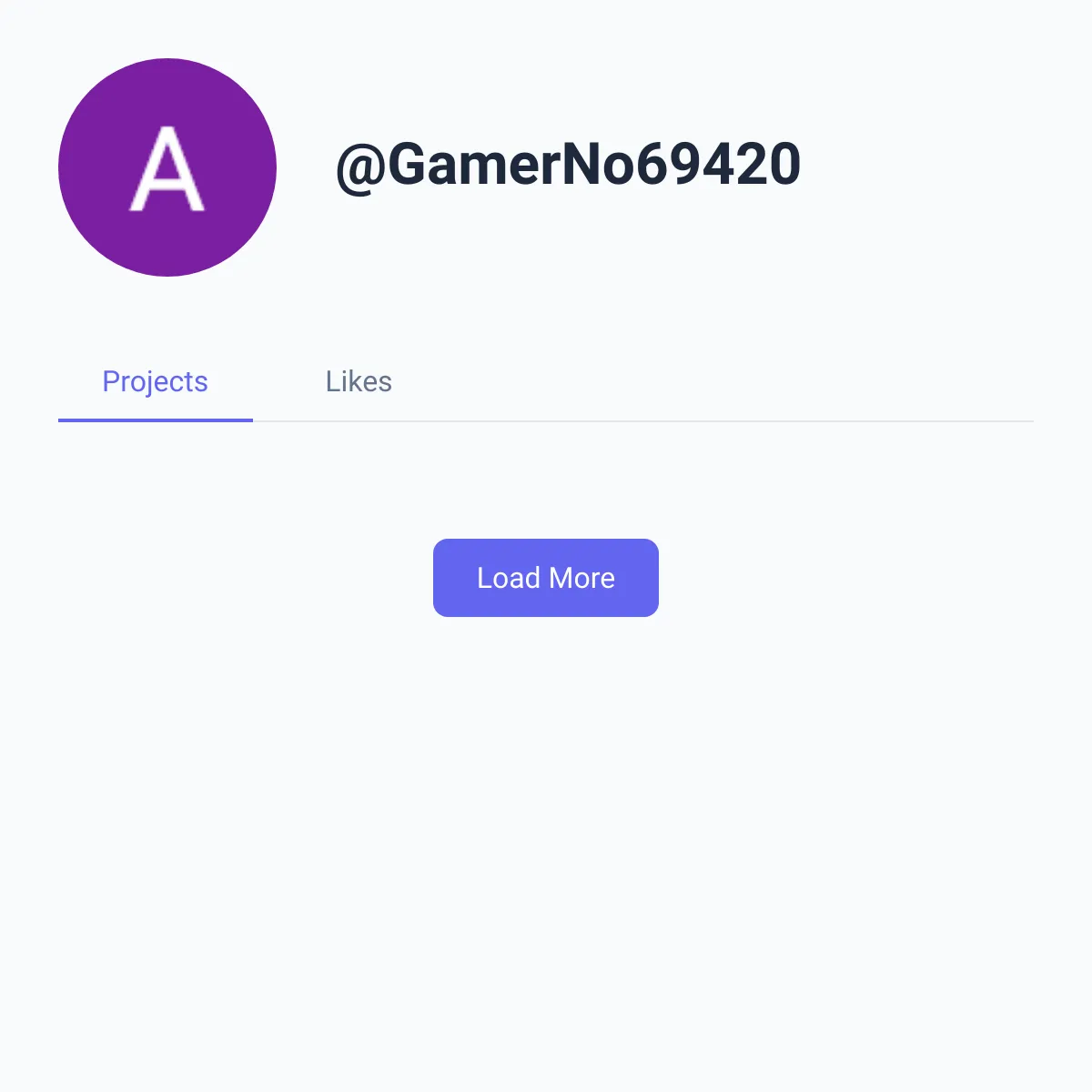 the project is loading