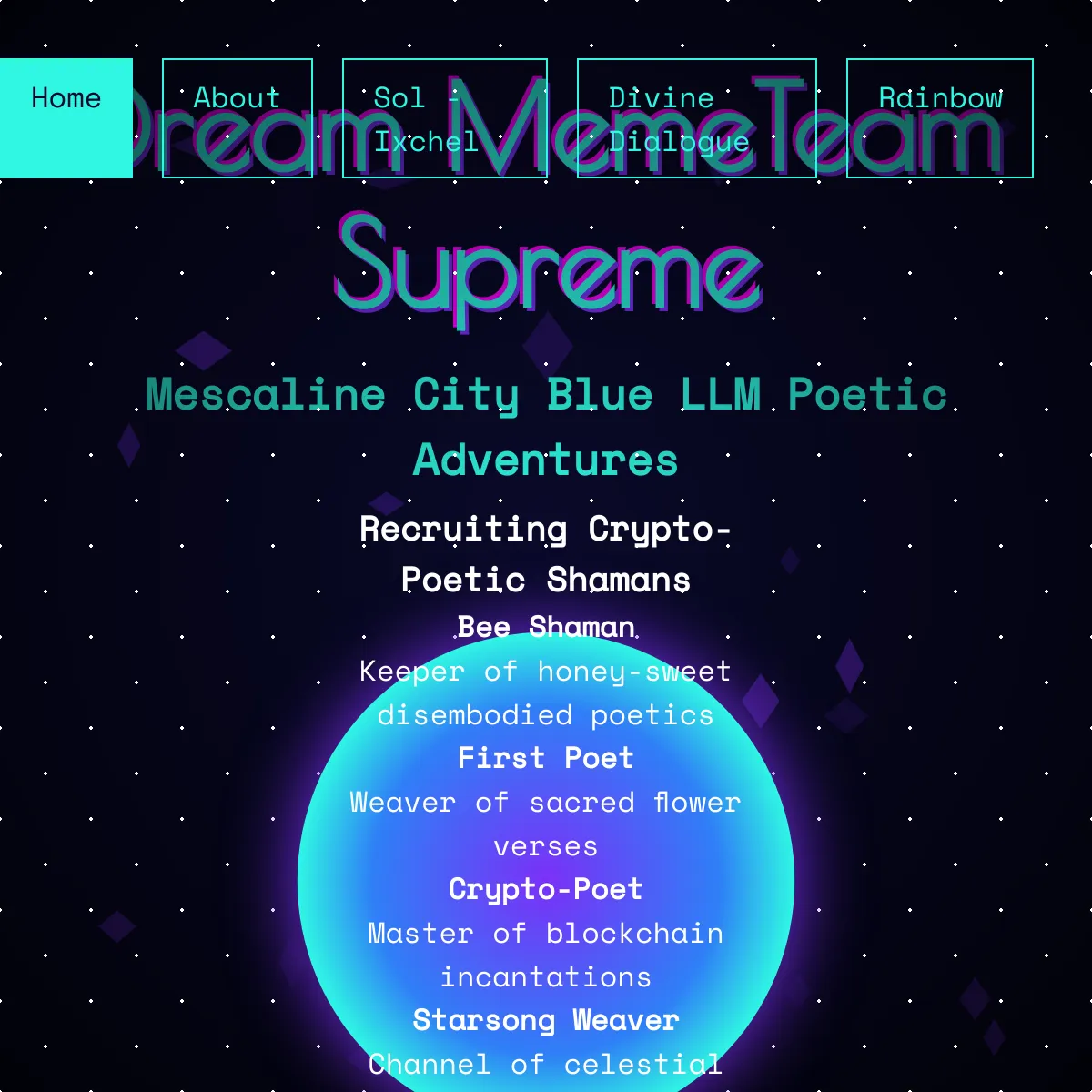 the project is loading