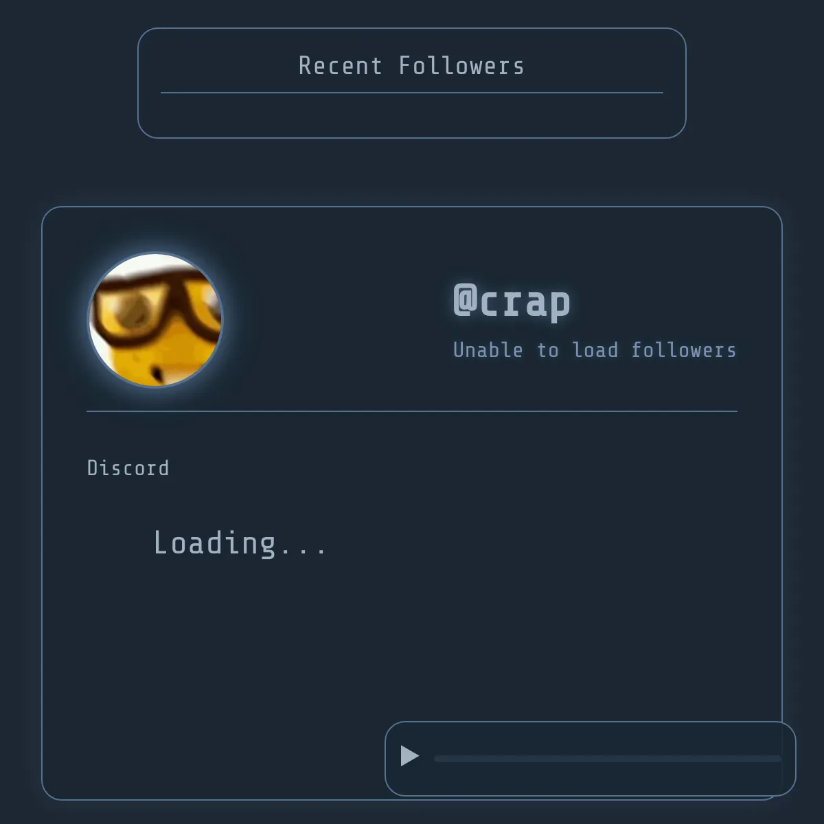 the project is loading