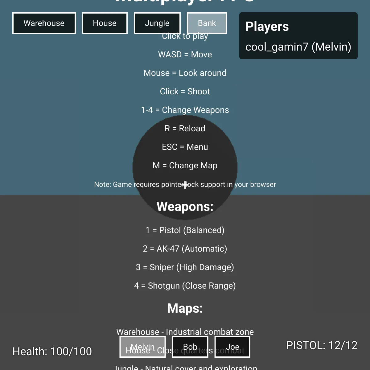 Online FPS (WIP)