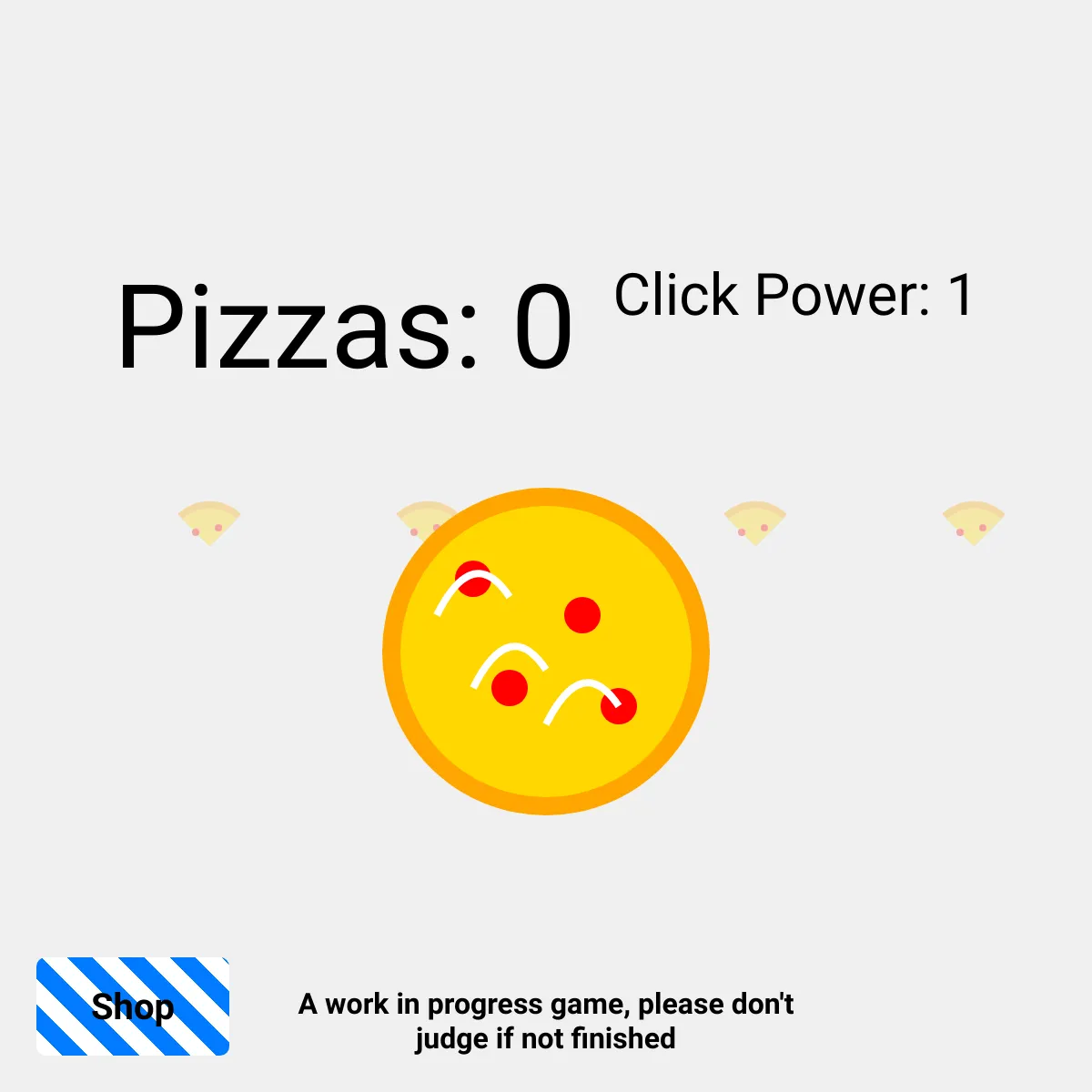 the project is loading