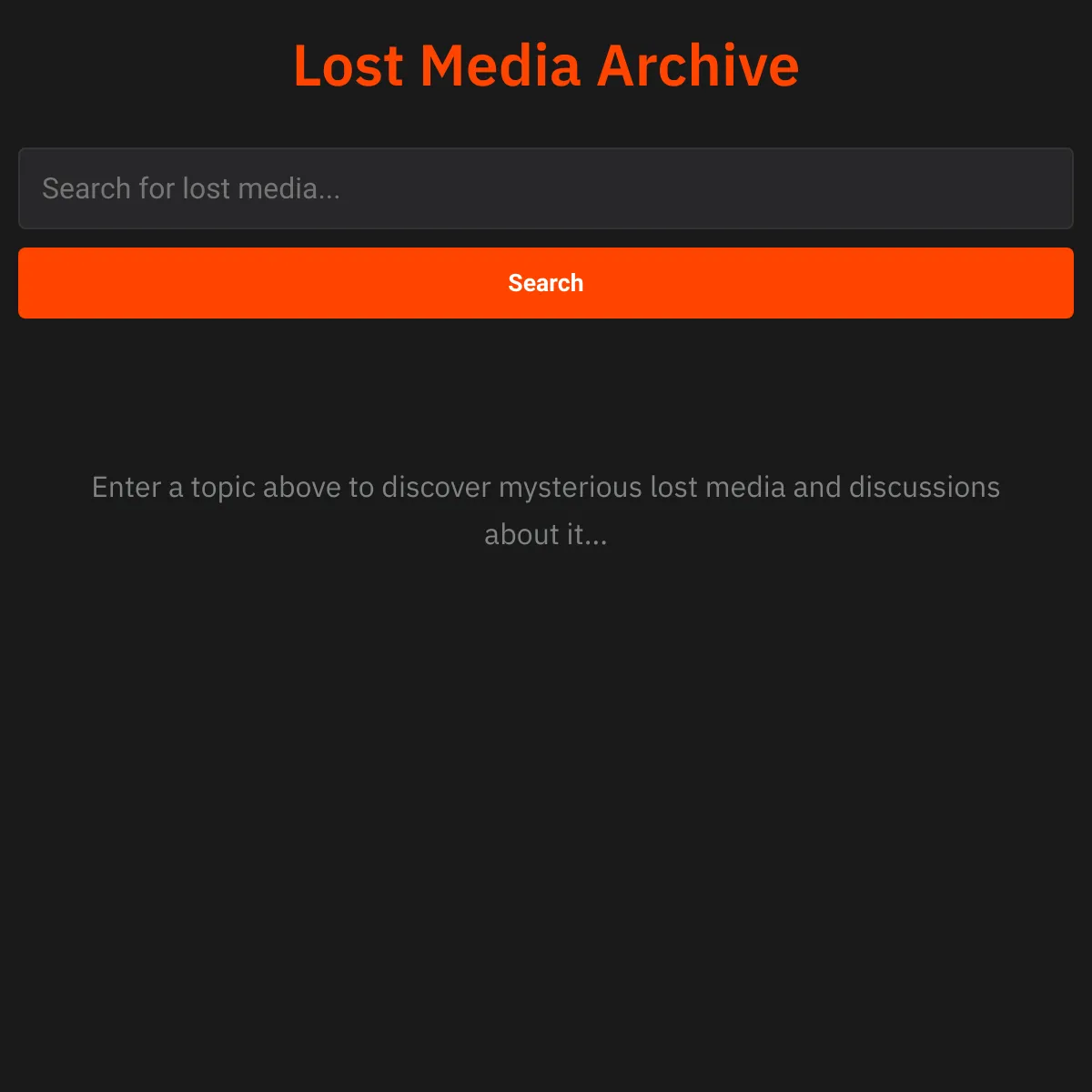 the project is loading