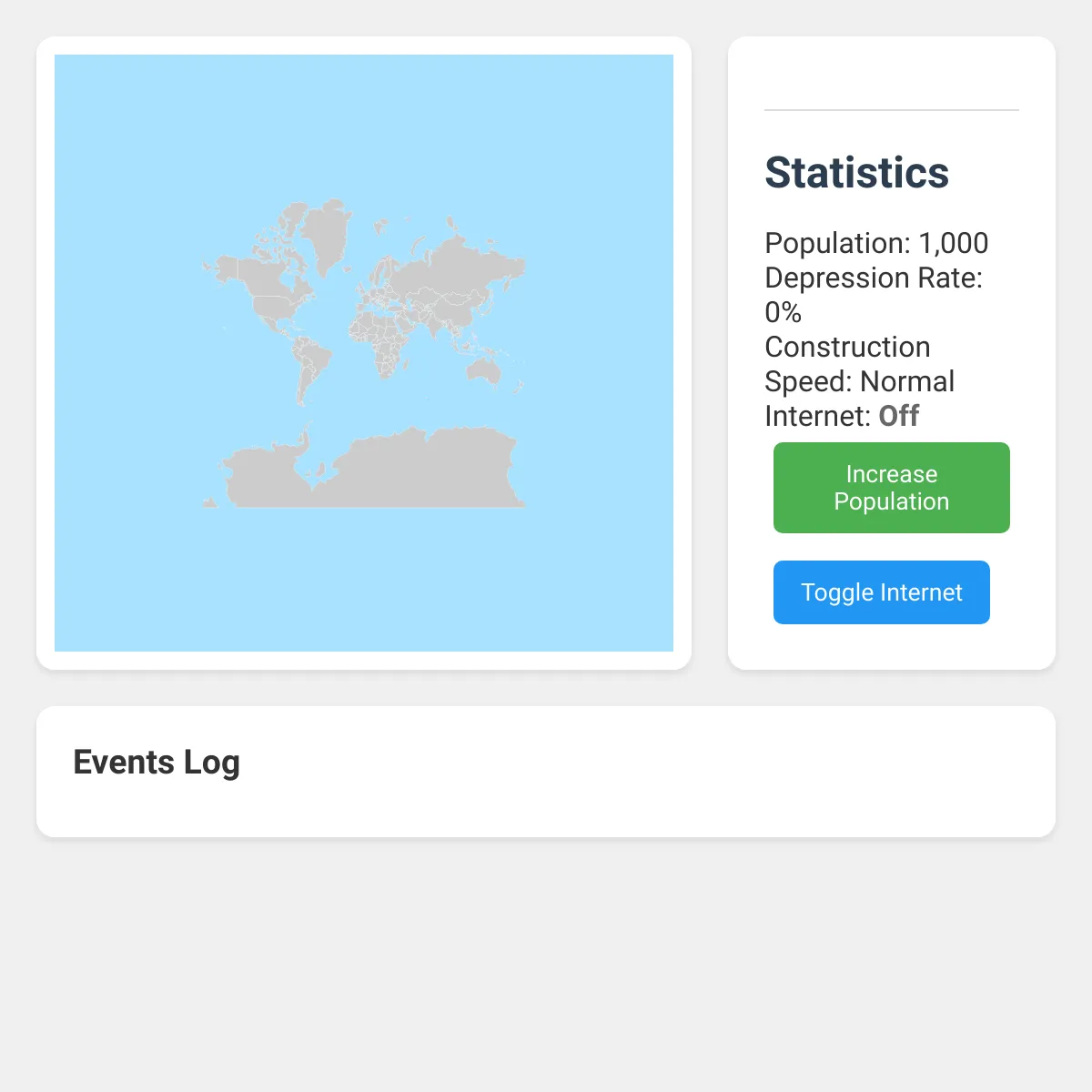 the project is loading