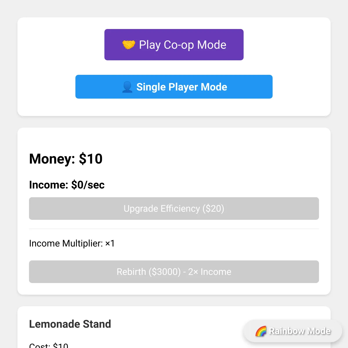the project is loading
