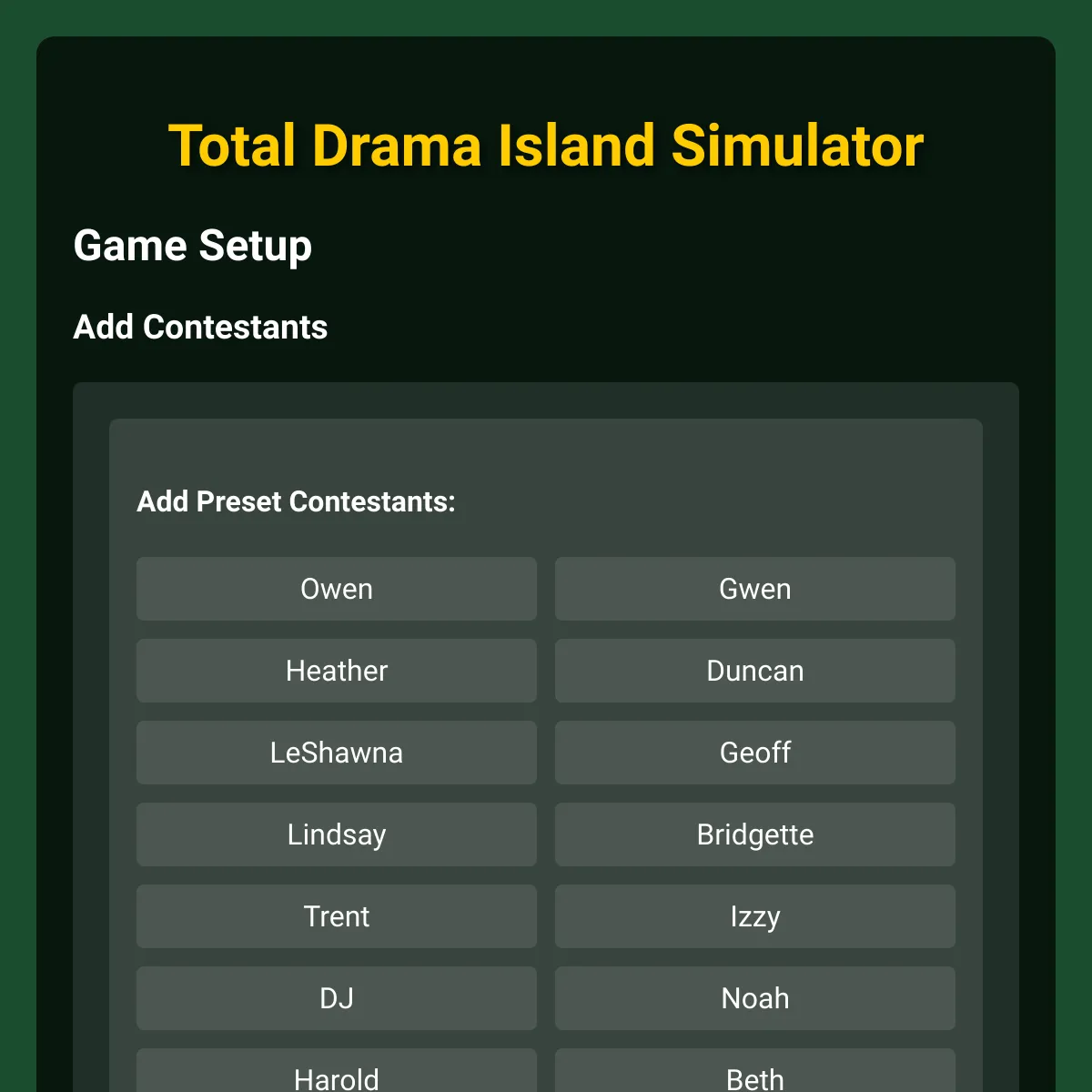 the project is loading