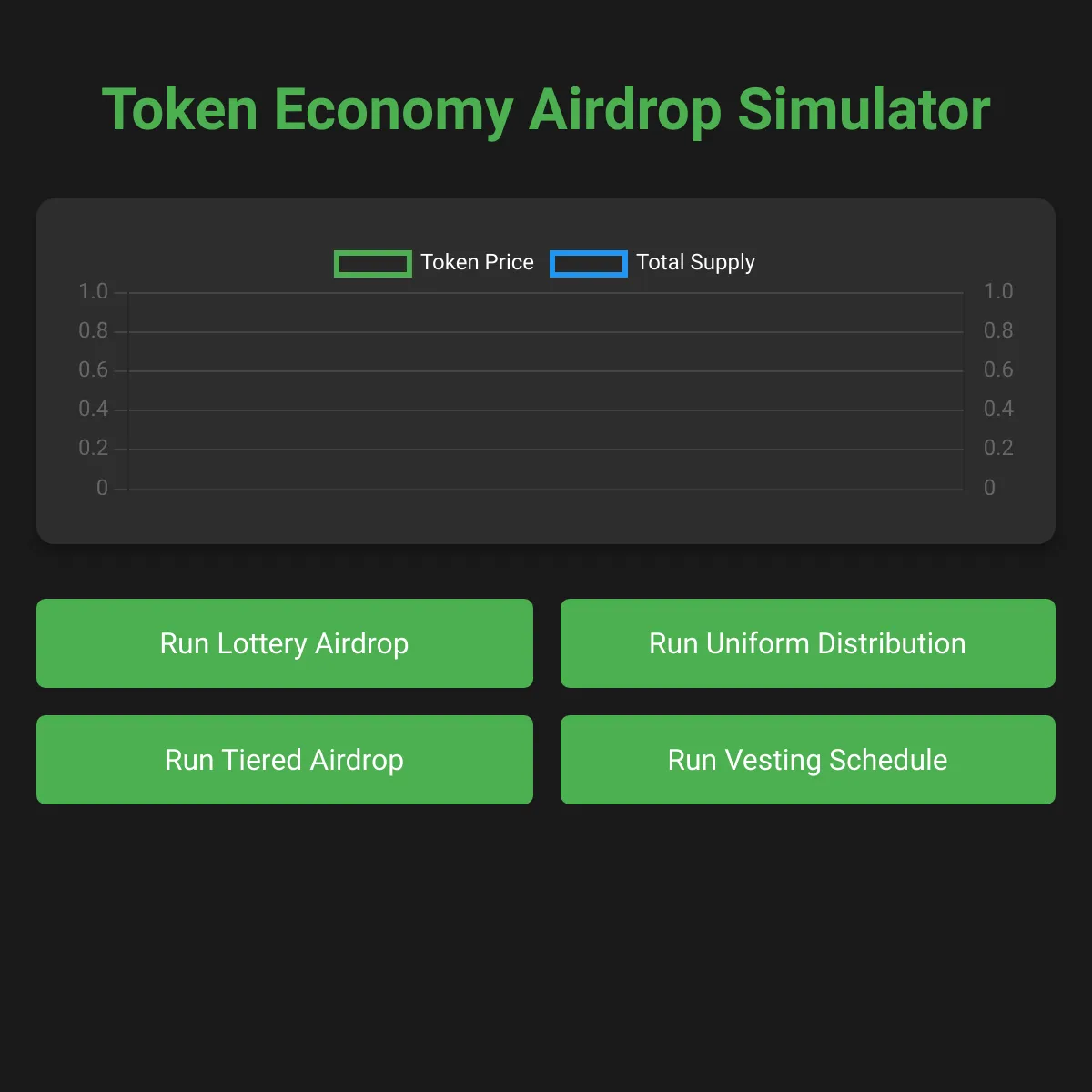 Crypto Airdrop Strategy Simulator