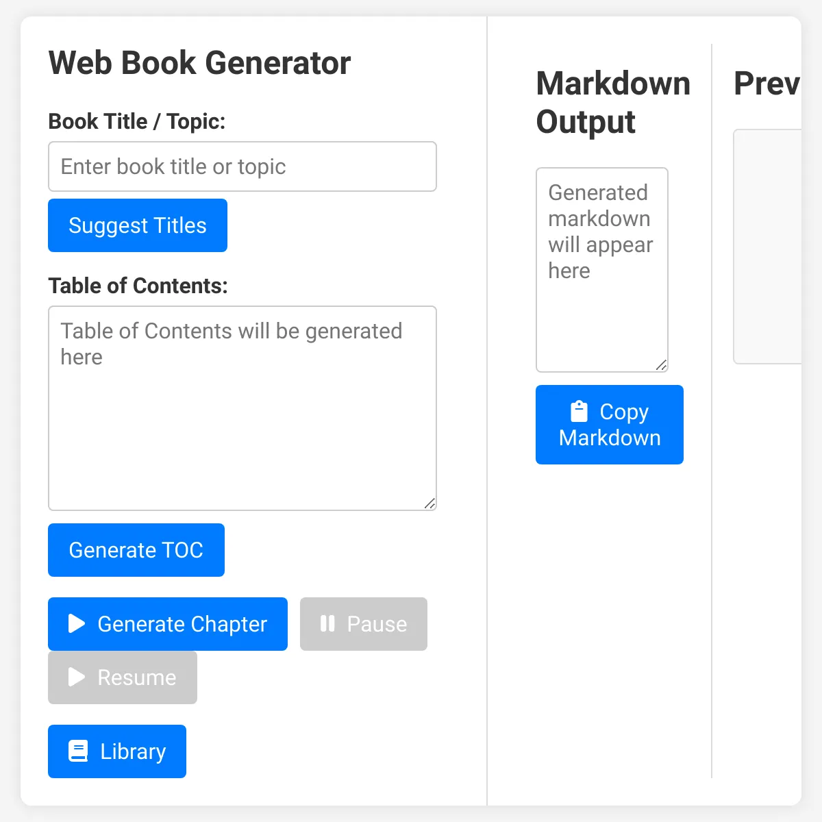 Web Book Generator