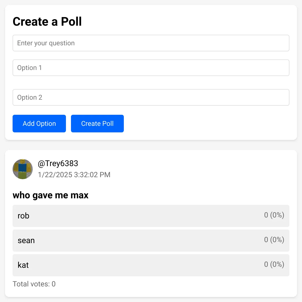 the project is loading