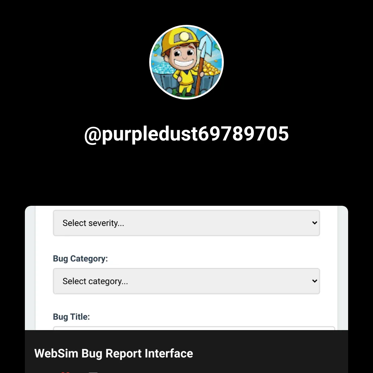 the project is loading
