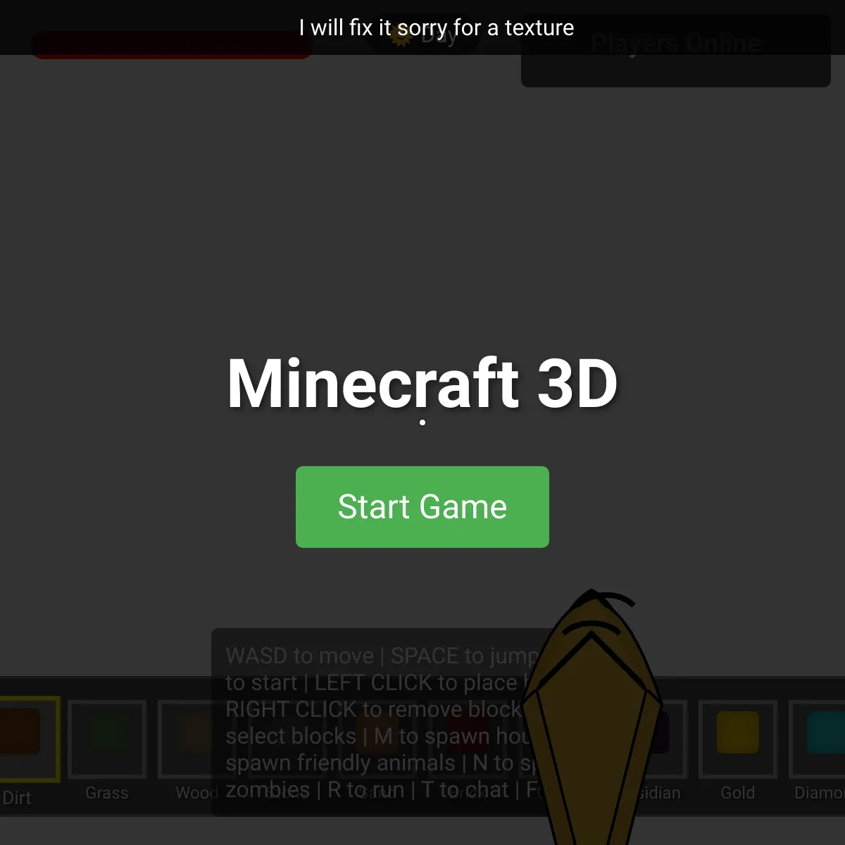 Minecraft 3D