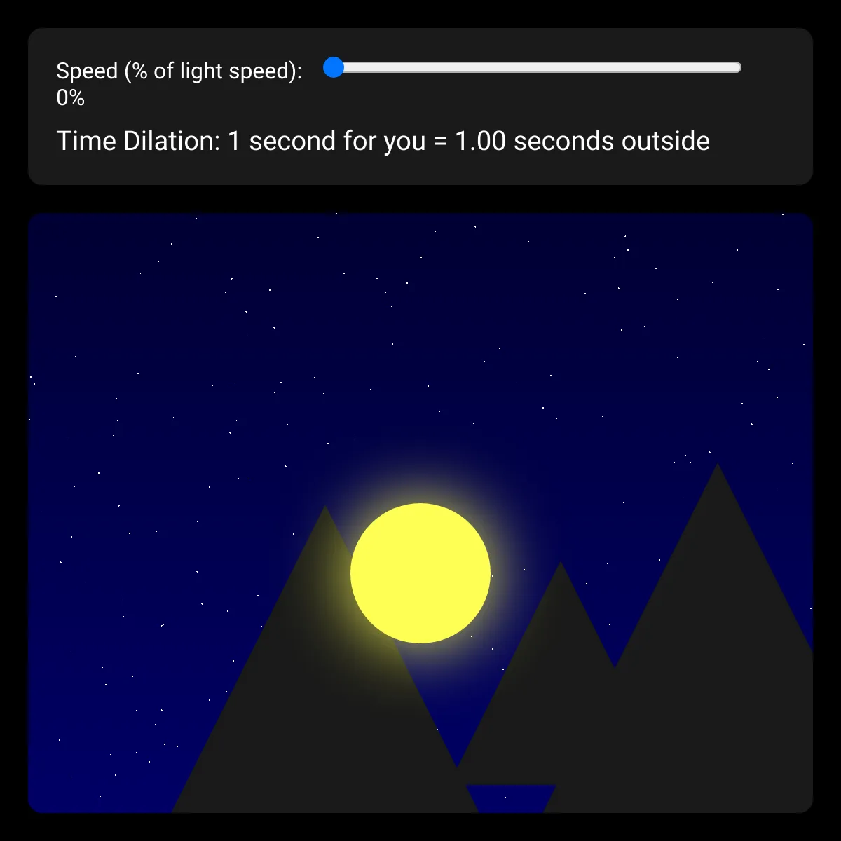 the project is loading