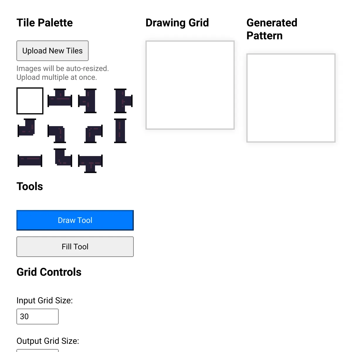 Wave Function Collapse w/ Customizable Tileset and Looping