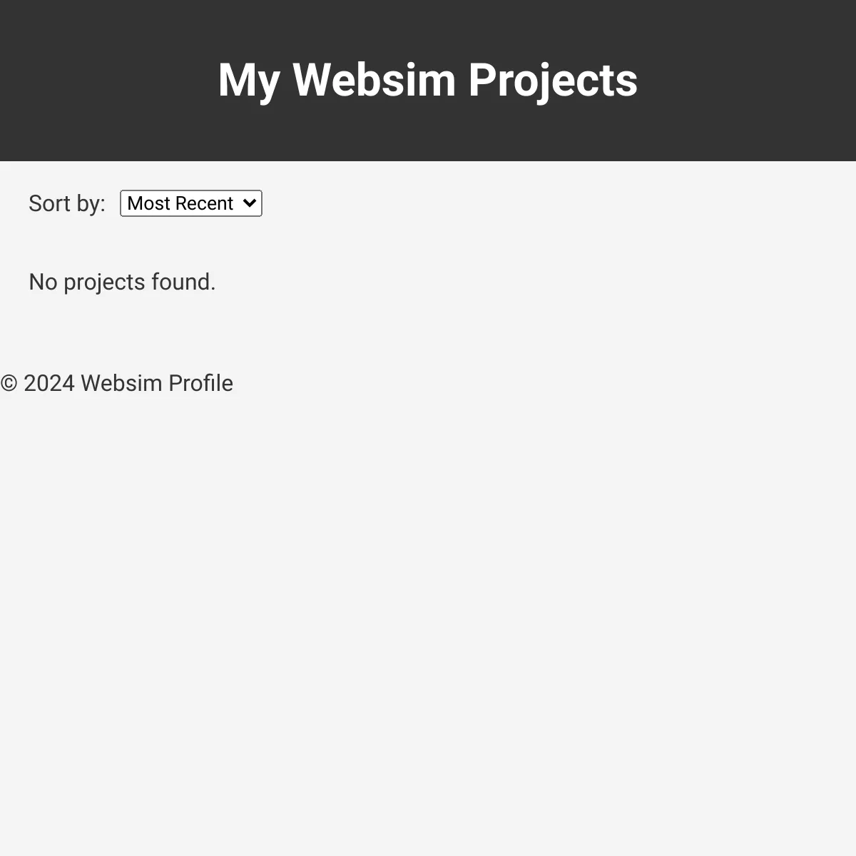 Websim Profile