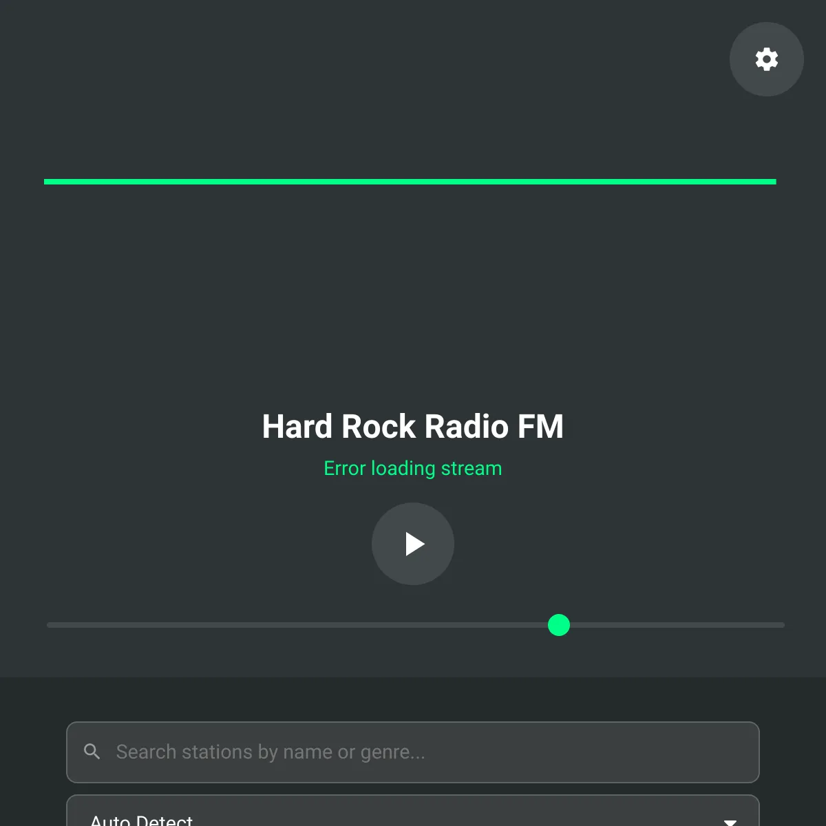 Web Radio Player