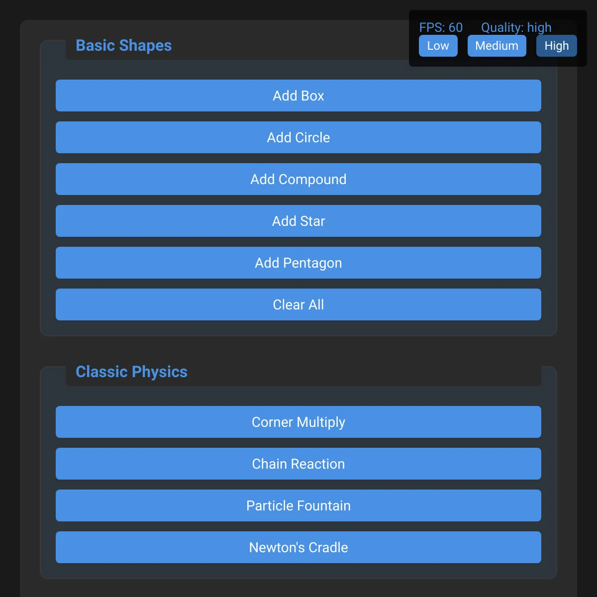 the project is loading