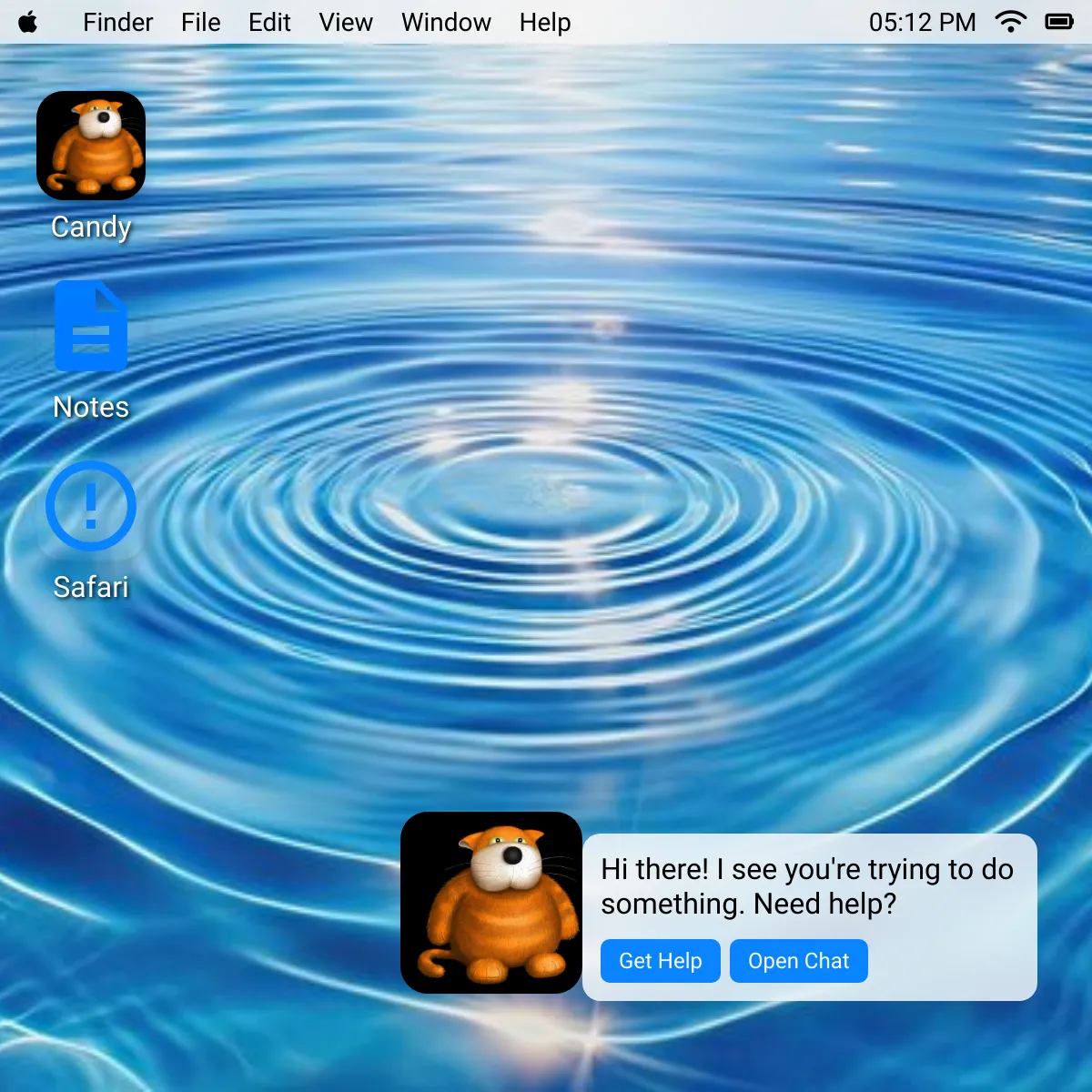 the project is loading