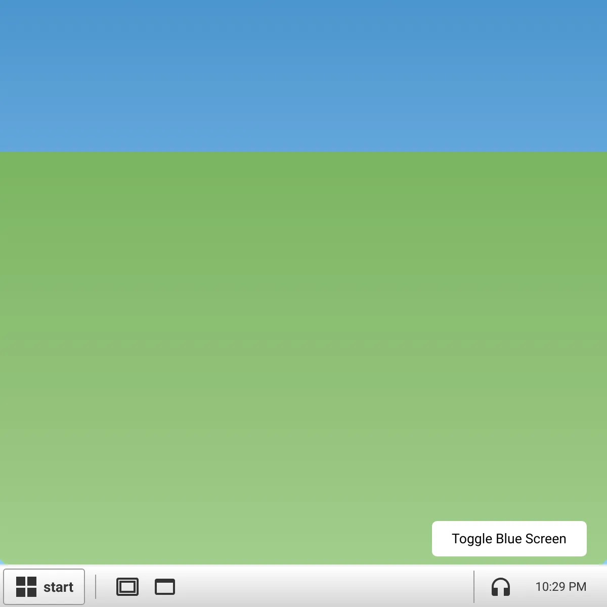 the project is loading