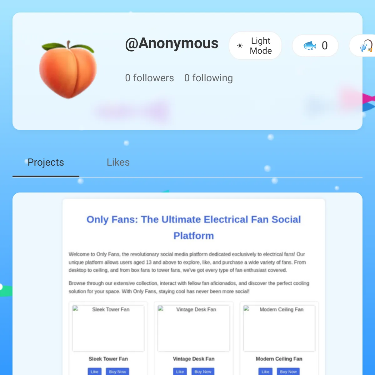 the project is loading