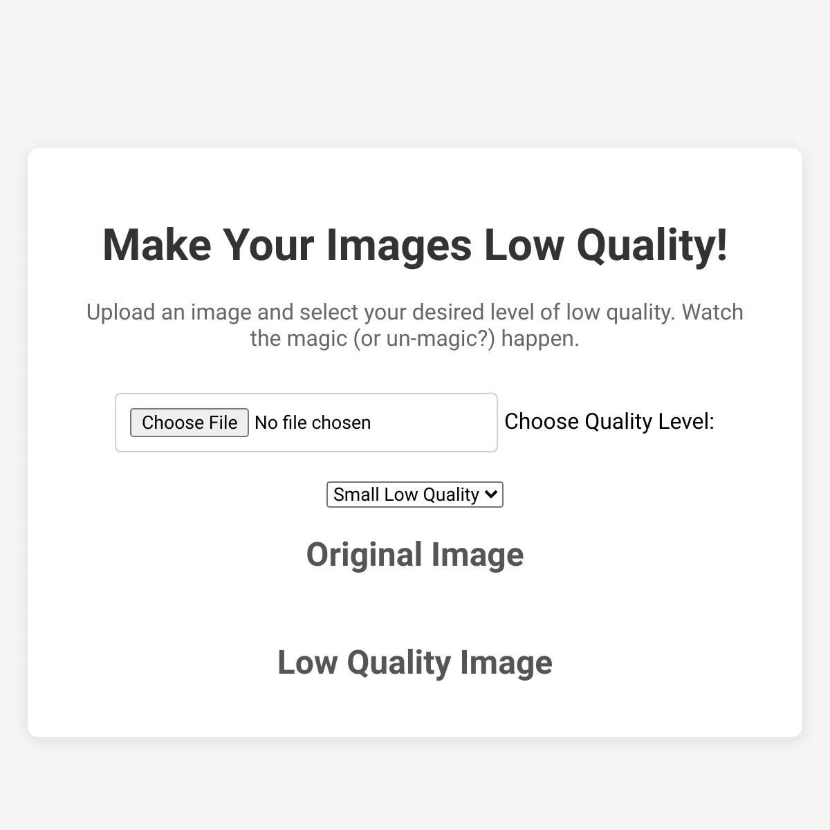 the project is loading