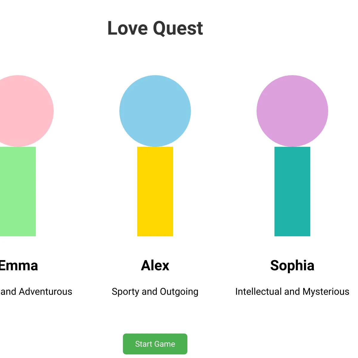 Love Quest: A Dating Simulator