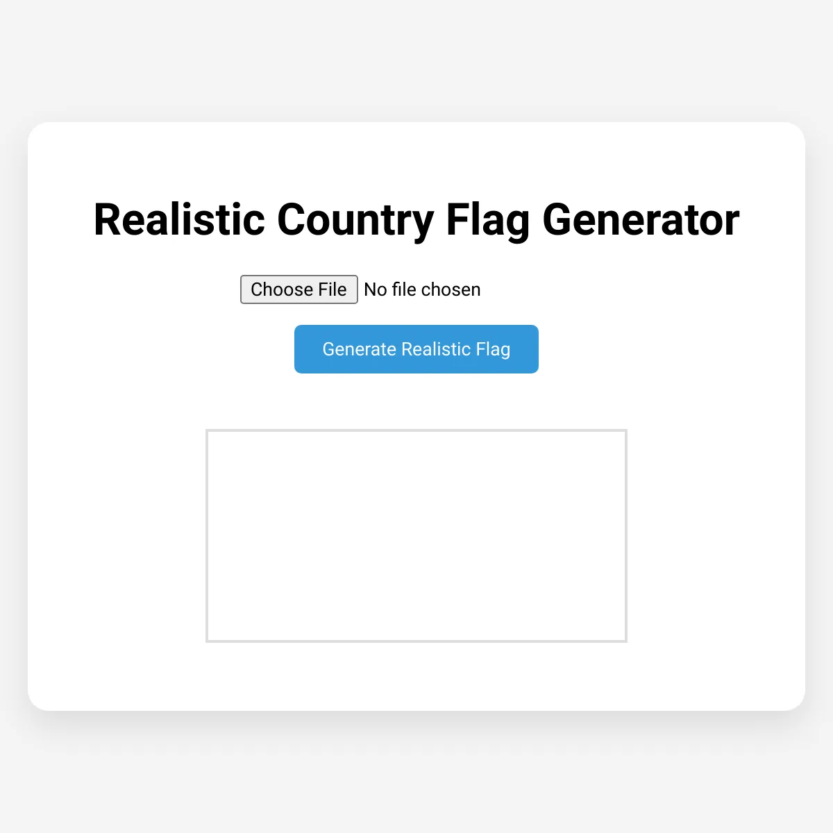 Country Flag Generator